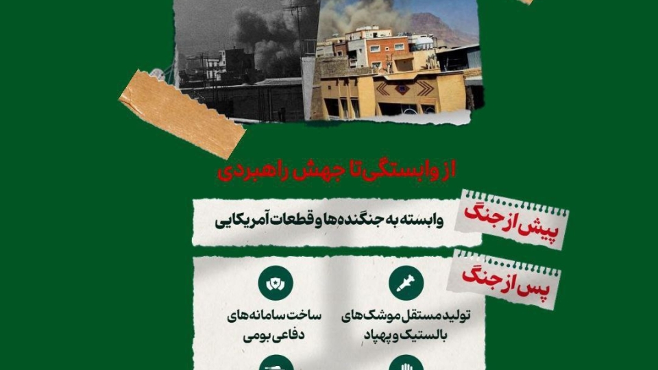 مجموعه پوستر : مـیــراث دفــاع مــقــدس در جــنــگ 12روزه