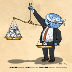 The world and the scales of justice