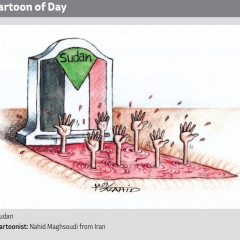 Sudan drowned in blood