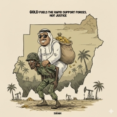 GOLD FUELS THE RAPID SUPPORT FORCES, NOT JUSTICE