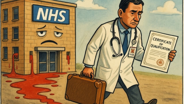 Record numbers of foreign-trained doctors are leaving the UK