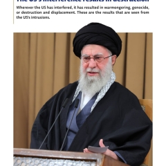 The US's interference results in destruction