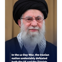 In the 12-Day War, the Iranian nation undeniably defeated both the US and the Zionists