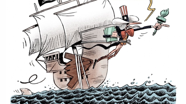 The plunderer of underground resources