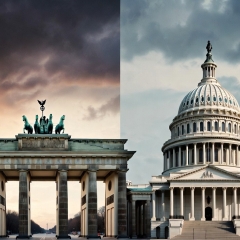 Отношения Германии и США: открытое сотрудничество и скрытые напряжённости