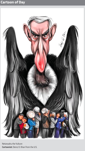 Netanyahu the Vulture!