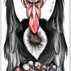 Netanyahu the Vulture!