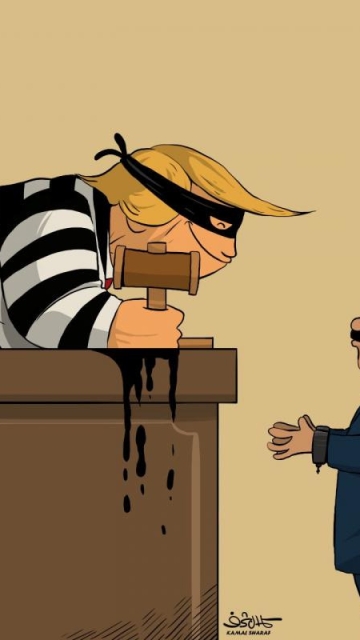 Trump puts Maduro on trial