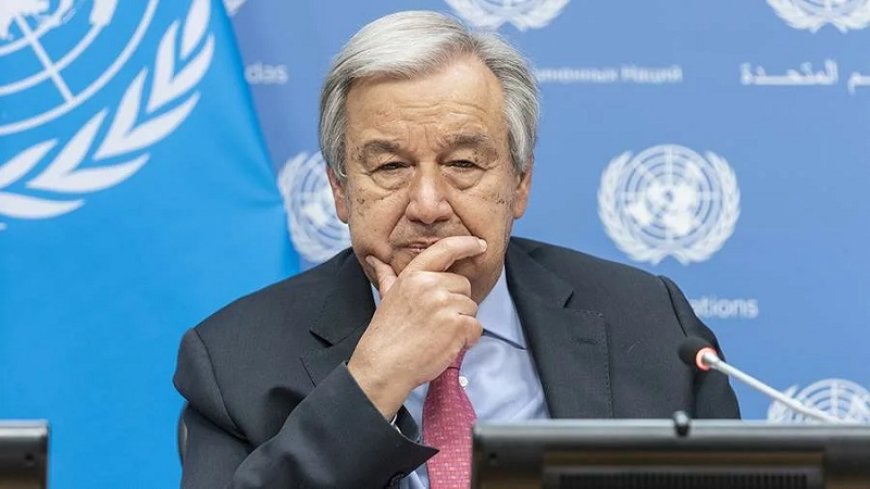 UN Secretary-General expresses concern over Israeli settlements