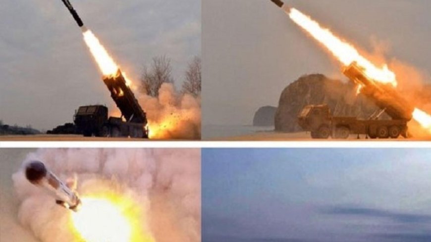 North Korea test launches four strategic missiles