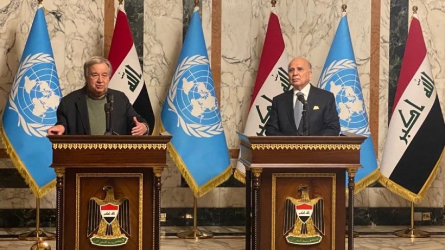 UN Secretary-General visits Iraq for first time in 6 years