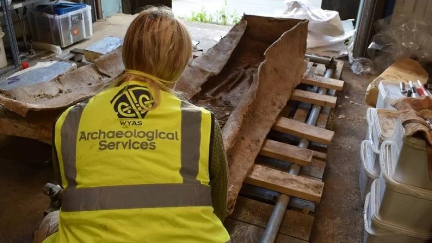 A mysterious lead sarcophagus discovered in England