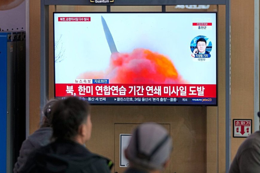 South Korean military: North Korea fired several missiles