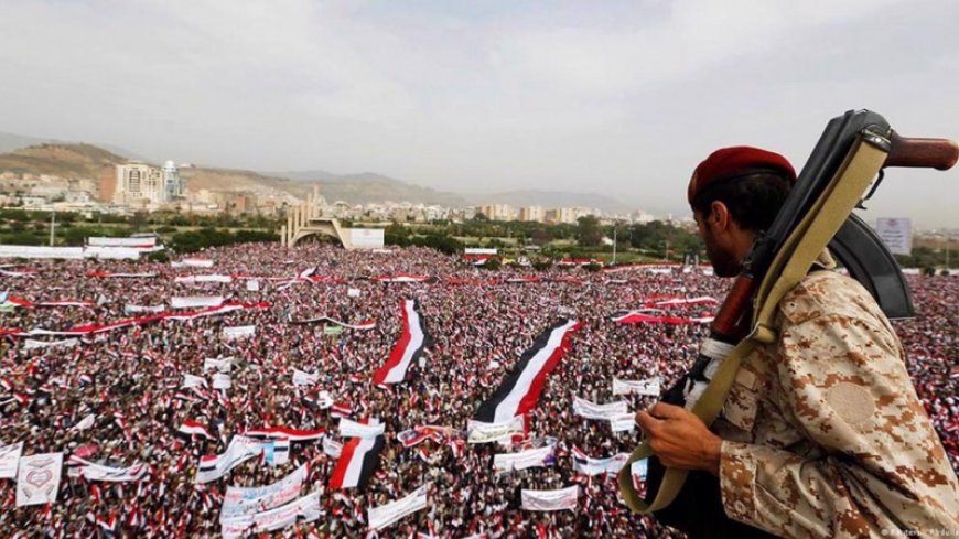 Yemenis hold nationwide rallies to mark 8th anniversary of Saudi-led war