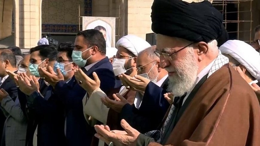 Ayatollah Khamenei leads Eid al-Fitr prayers in Tehran