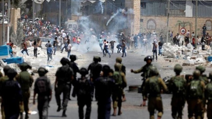 33 Palestinians in clashes on the western coast