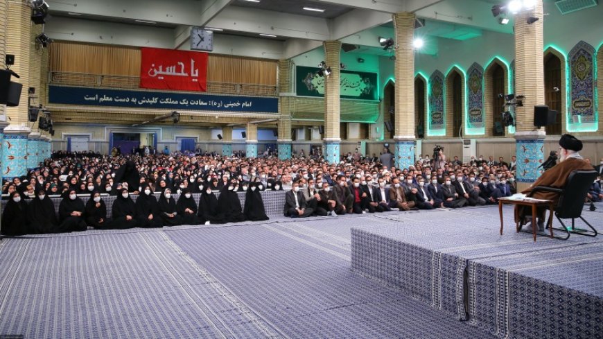 Ayatollah Seyyed Ali Khamenei calls on teachers to promote Iranian, Islamic identity among children