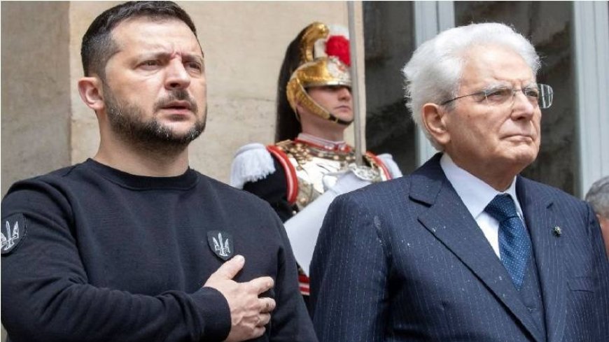 Mattarella to Zelensky: Italy is at the side of Ukraine