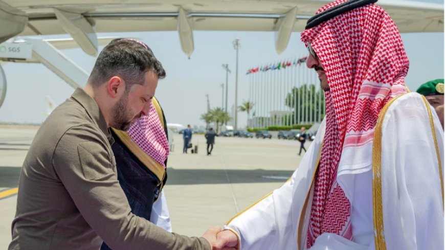 Zelensky invites Bin Salman to Ukraine -  Arab media criticize him