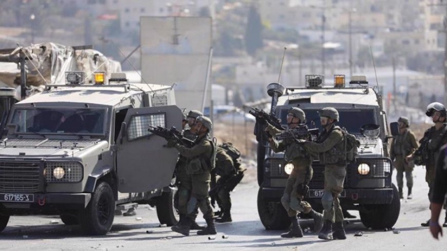 Palestinian resistance forces attack Zionist forces in Nablus