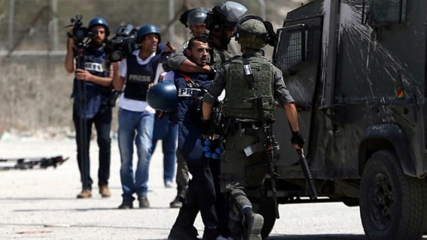Jenin, journalists targeted by the Zionist regime