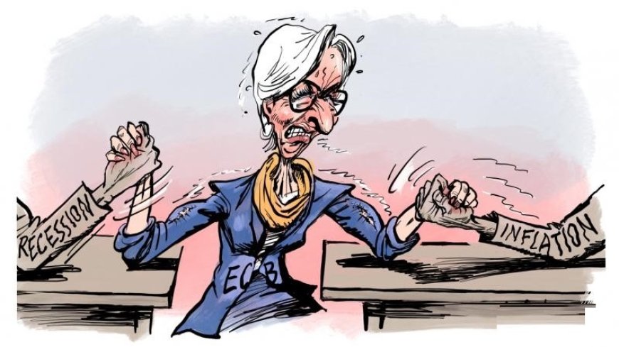 - Christine Lagarde, president of the European Central Bank: "the recession contained, but inflation remains too high. Determined to act".
