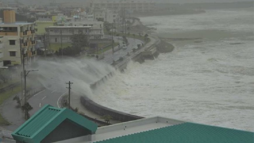 Japan, typhoon Khanun hits Okinawa: one dead, 220 thousand houses in the dark