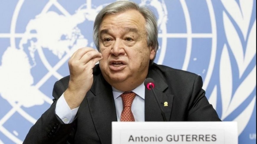 Guterres warning about the possibility of nuclear war in the world