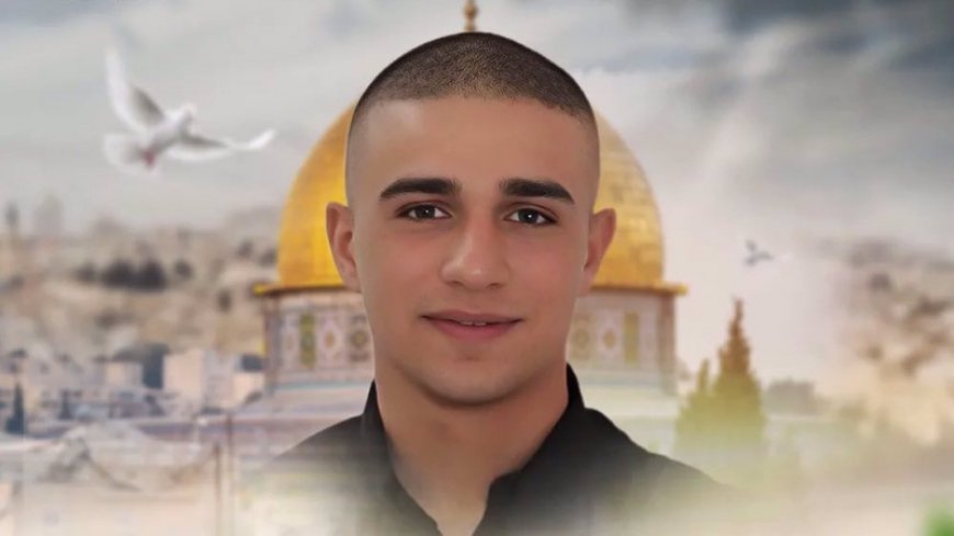 Another Palestinian martyr in the occupied West Bank