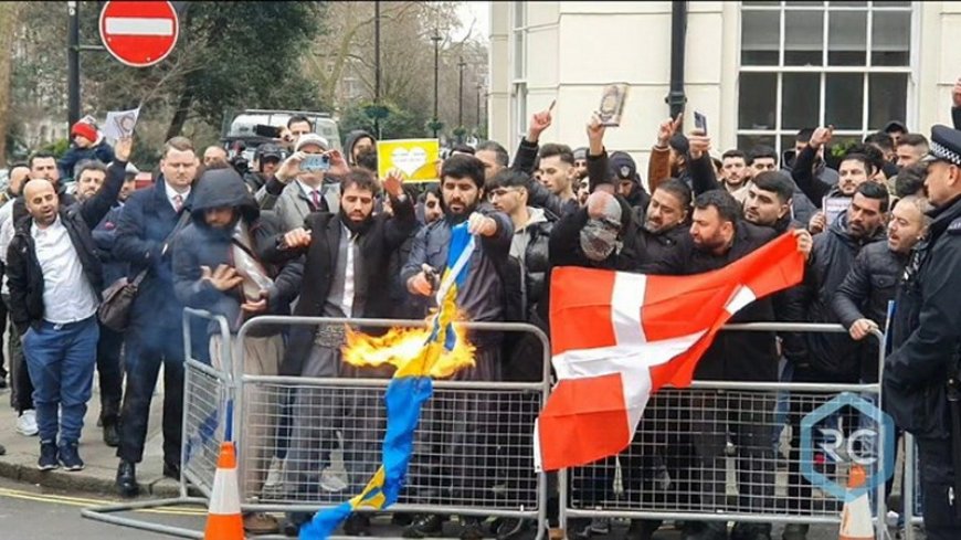 Swedes Take to the Streets to Protest Blasphemy of the Quran
