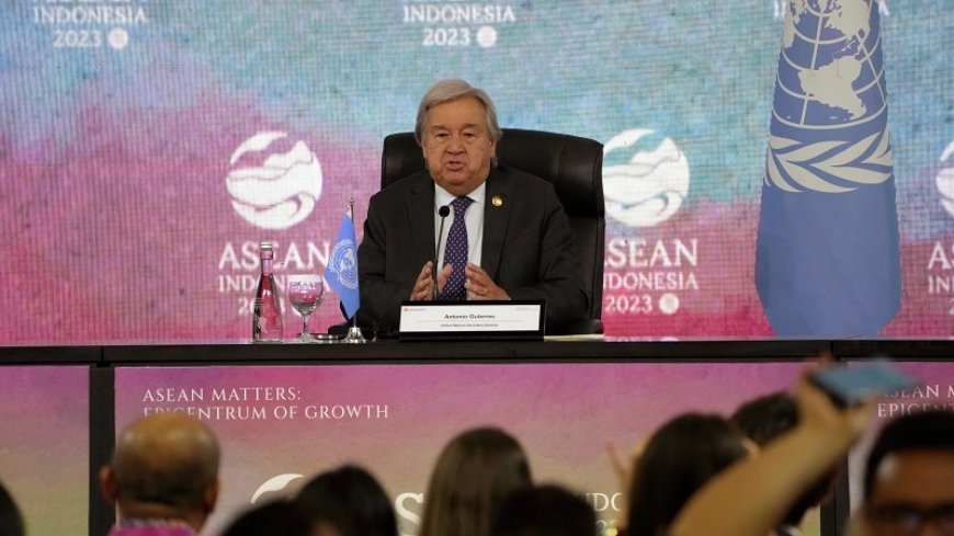 Guterres: The world is facing a climate change crisis