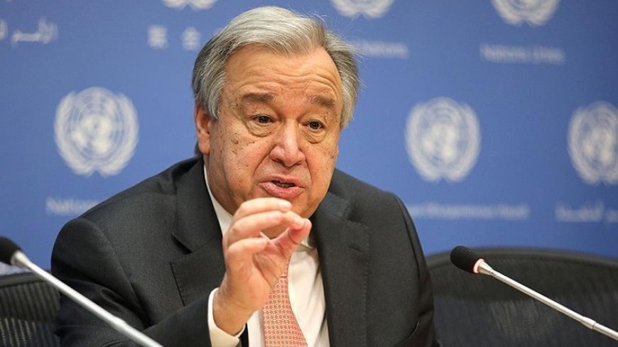 Guterres. There is no hope that the conflict in Ukraine will end in the near future