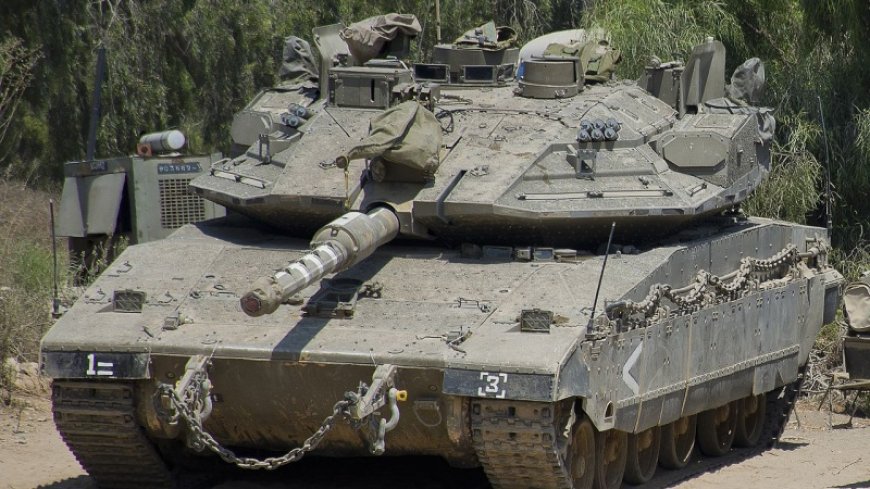 Occupied territories, a 65-ton Israeli army tank disappears into thin air