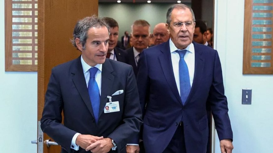 Lavrov and Grossi met and discussed the state of the Zaporozhye nuclear power plant