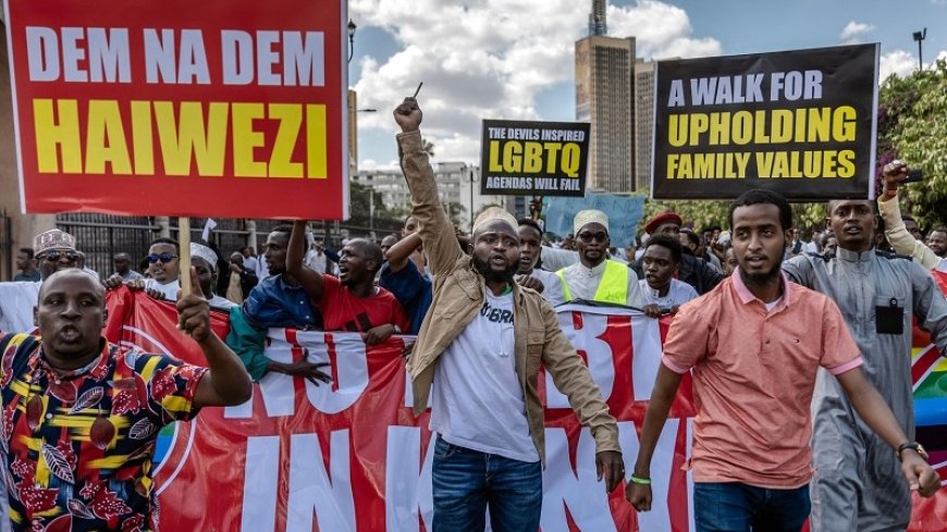Muslims in Kenya are protesting against the court's decision on the rights of homosexuals