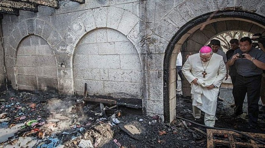 Israel is now attacking churches after attacking mosques and hospitals in Gaza