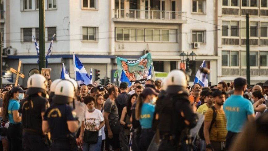 Mass demonstrations in support of Palestine in the Greek capital