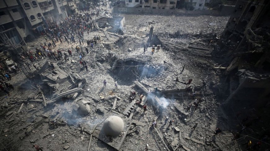 The Israeli army blew up two mosques in the Gaza Strip