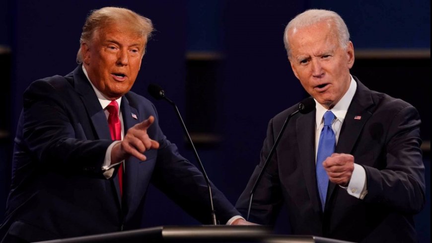 Biden's presence on Trump's social network