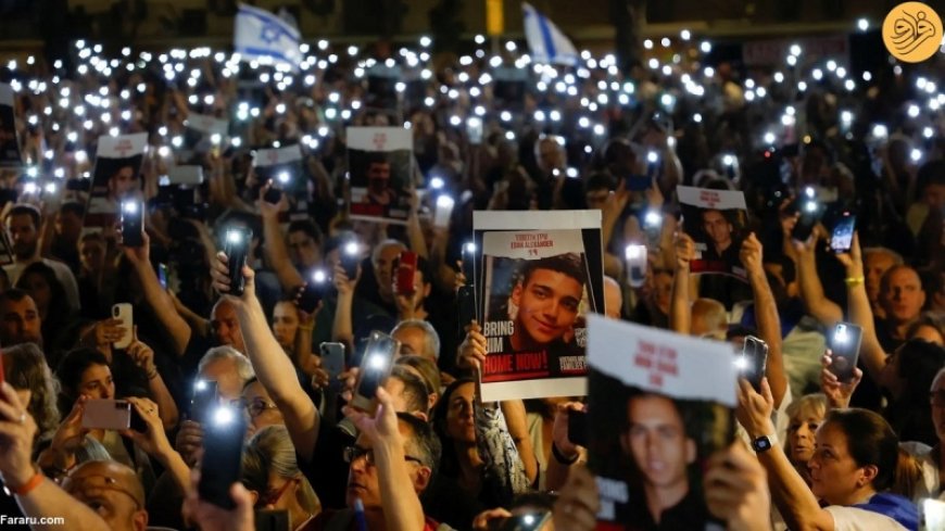 Demonstrations in Tel Aviv for the release of prisoners in Gaza