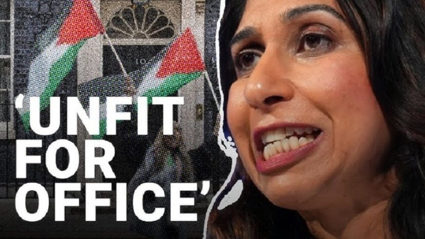 The UK minister who hates the protest in defense of the Palestinians who are being brutally killed in Gaza is fired