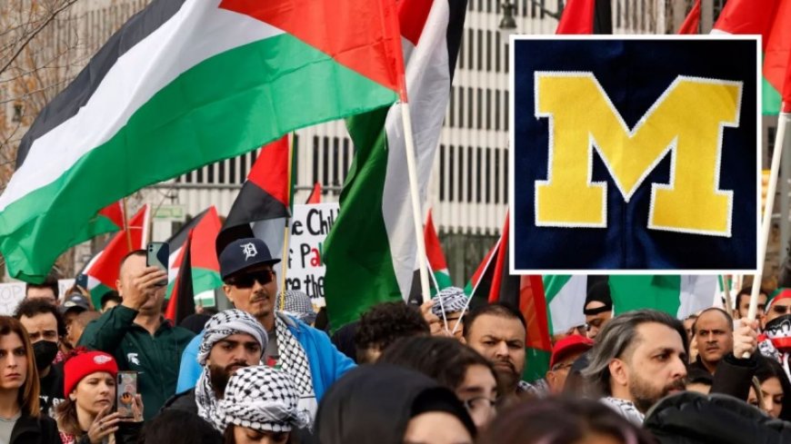 Pro-Palestinian Students Occupy the University of Michigan Rectorate Building