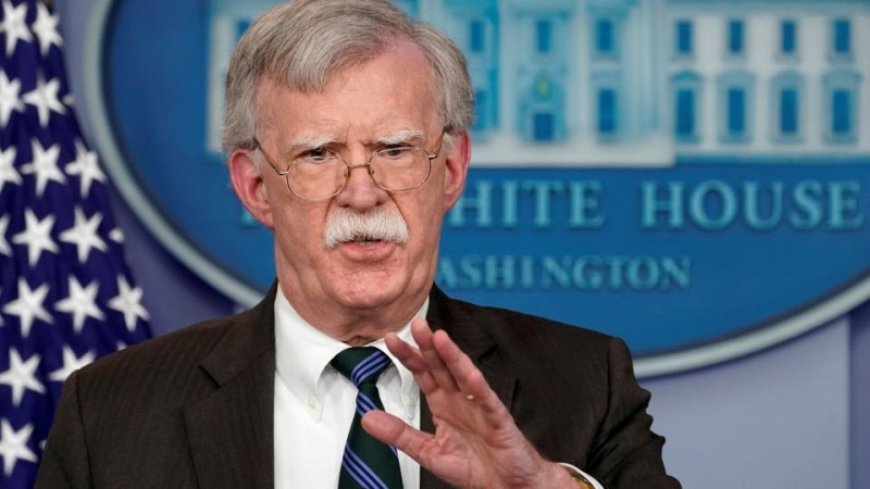 John Bolton also admitted Israel's defeat in the fight against Palestinian resistance