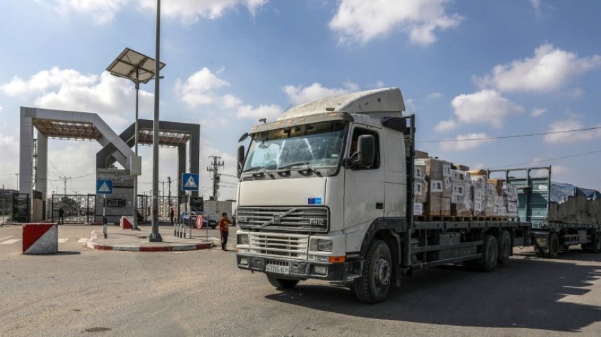 Palestine Red Crescent: Israel prevents humanitarian aid from entering Gaza