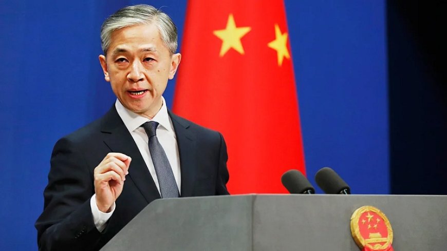 The Chinese Foreign Ministry called on the United States to stop perceiving Beijing as a hypothetical enemy