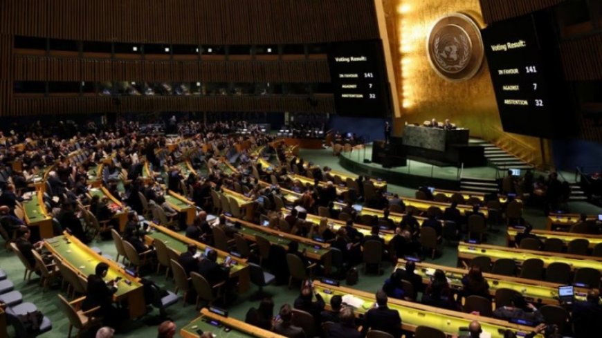 UN General Assembly Approves Resolution on Immediate Ceasefire in Gaza