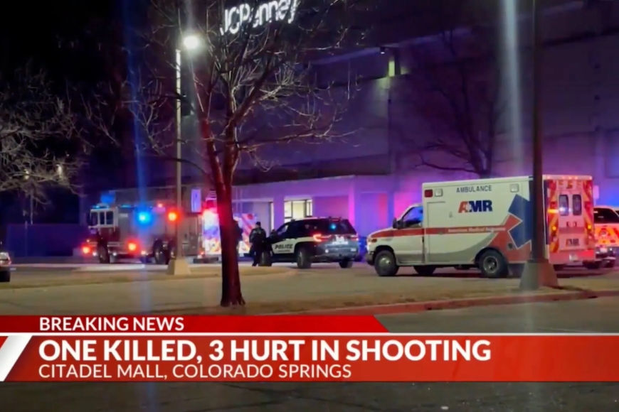 "Christmas Eve Shooting at Citadel Mall in Colorado Springs Leaves One Dead, Two Injured"