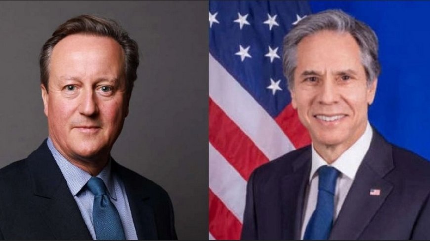 Events in the Red Sea are at the center of a telephone conversation between the British and US foreign ministers.