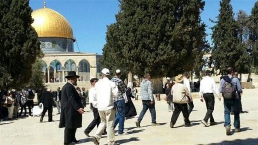 At least 48,000 Zionist settlers invaded Al-Aqsa Mosque in 2023