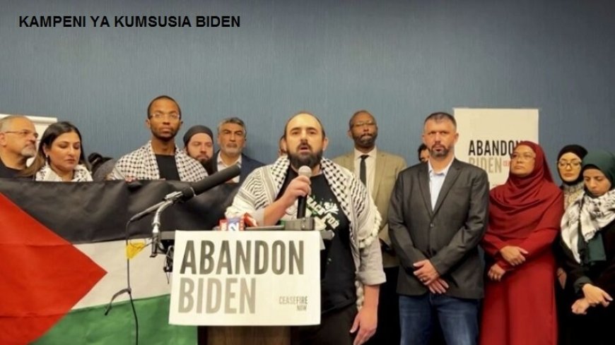 Boycott of Biden by American Muslims in this year's election (2024)